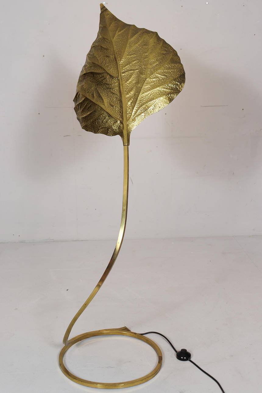 Lampadaire sculptural de Tommaso Barbi pour Bottega Gadda, modèle : Rabarbaro, Italie, années 1970.