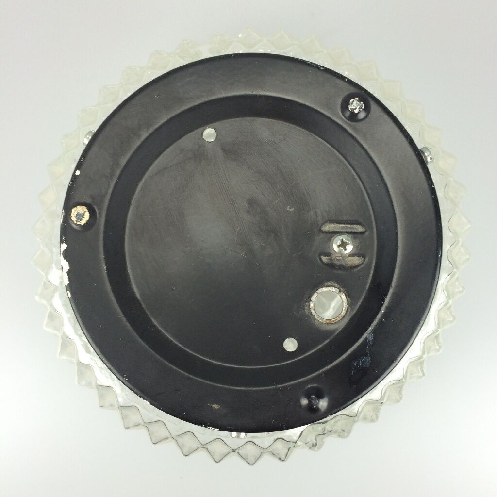 60s 70s lamp luminaire plafoniere flush mount glass space age design