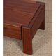 Paire de tables de chevet en orme pour Maison Regain, 1970