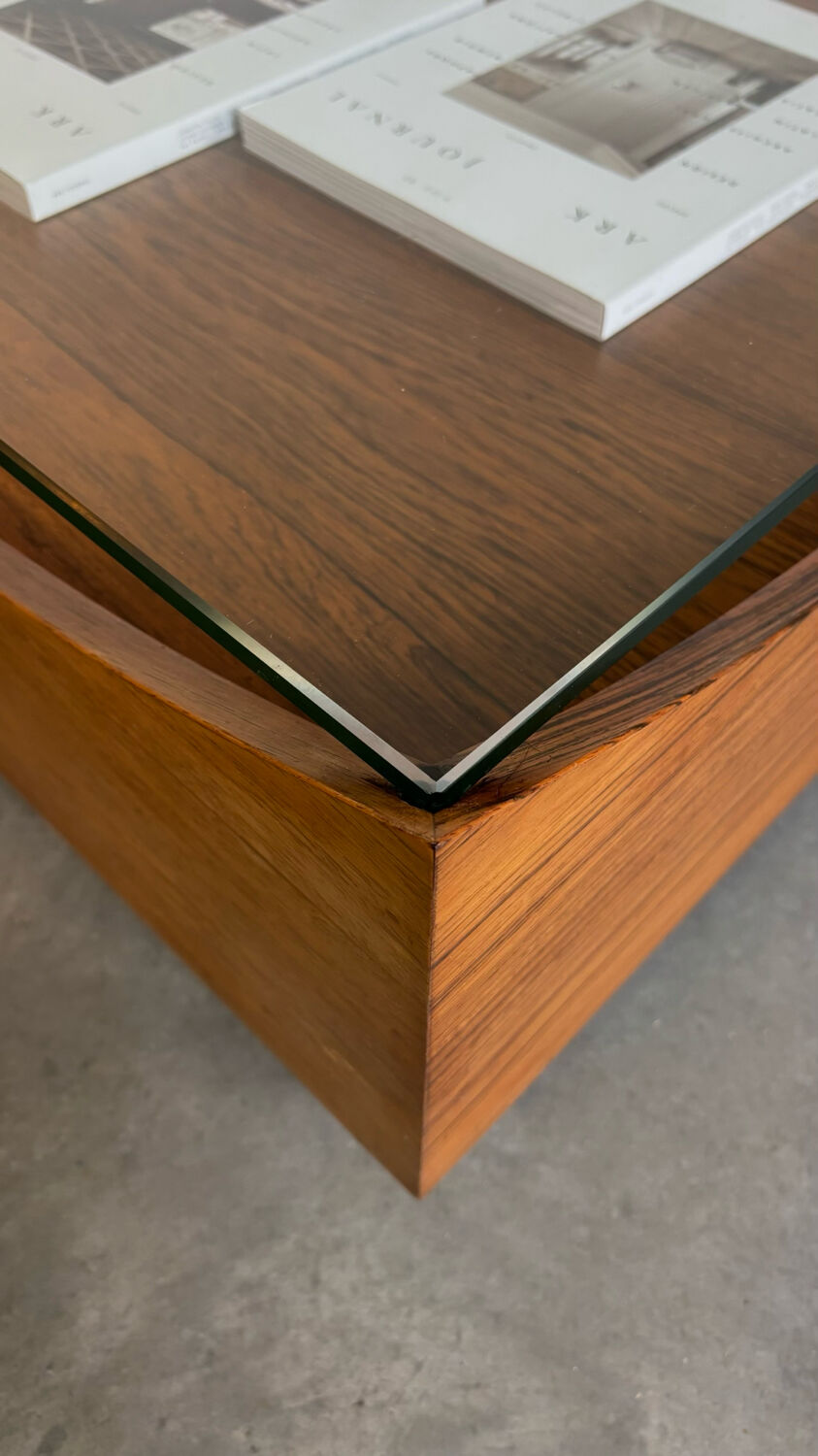 Vintage coffee table by Bramin in rosewood