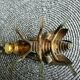 Ashtray brass fly years 70