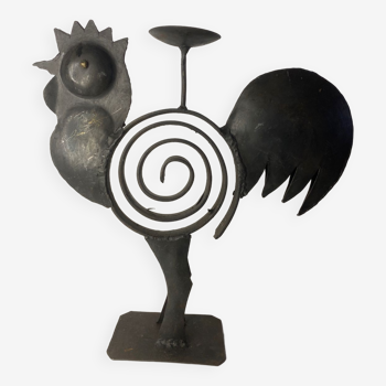 Coq decoratif artisanal