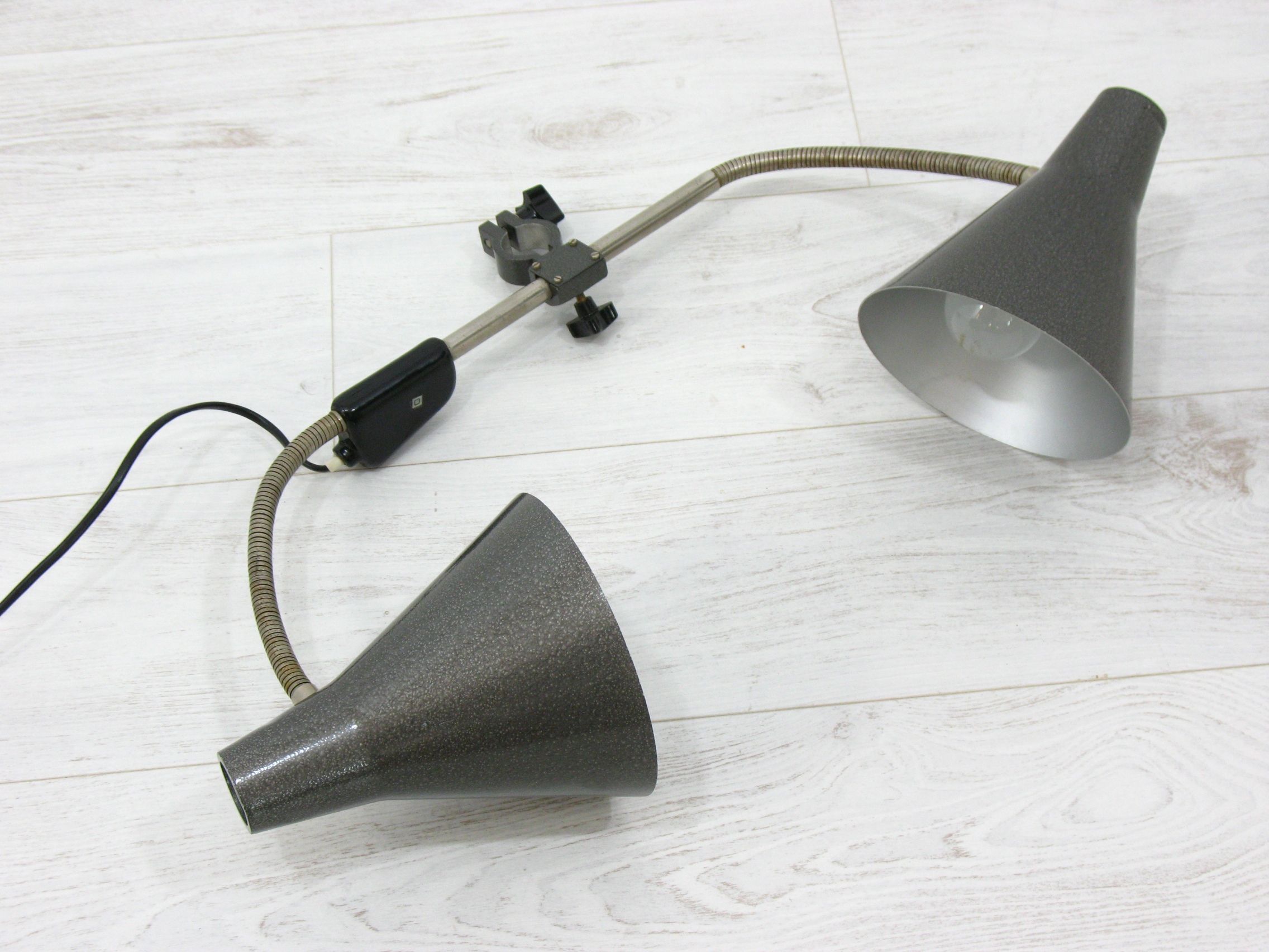 Lampe double de l’architecte années 1970