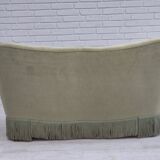 1960s, Danish 2 seater sofa, original condition, green furniture velour.