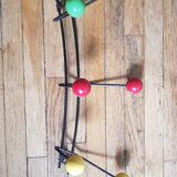 Vintage wall coat rack