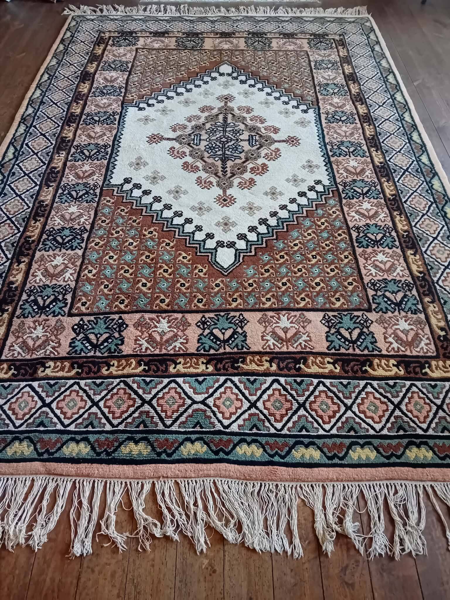 Handmade Kairouan Berber rug 300x200cm