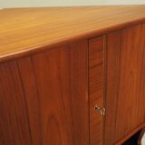 Teak corner cabinet, Danish design, 1970s, production: Denmark