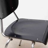 Vintage Chair Kho Liang The Black Stackable