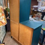 Skated cabinet-commode