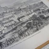 Le Puy-en-Velay, Haute-Loire. Printed illustration from 1866.