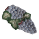 Ravier in slip, grape trompe oeil
