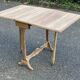 Table get leg kitchen table portfolio renovated in raw solid wood