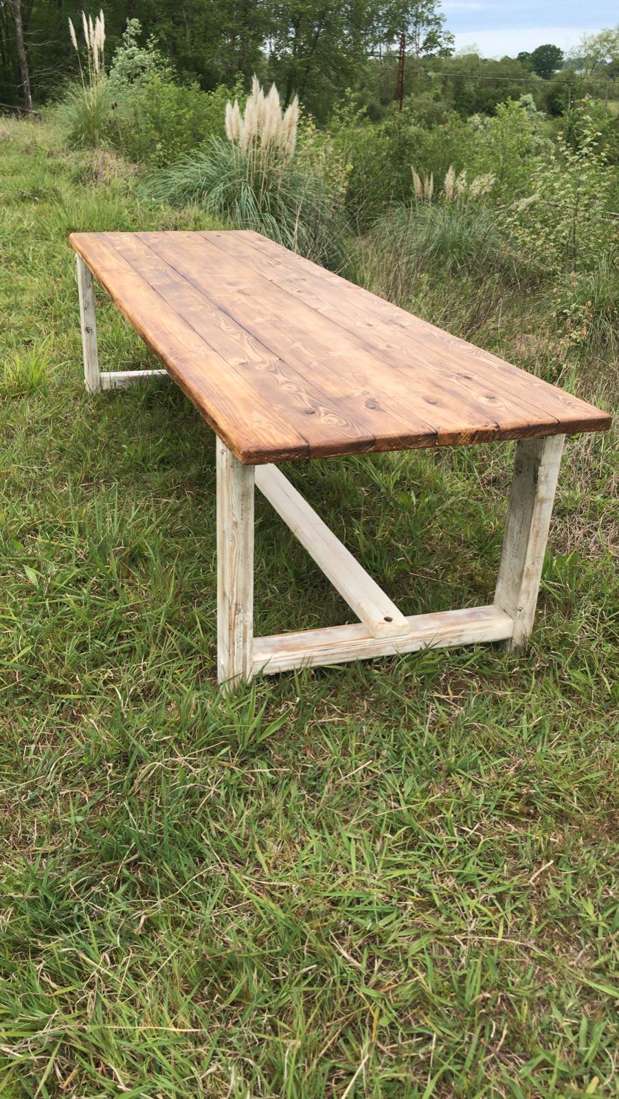 Massive pine table