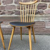 Pair of scandinavian chairs 60s
