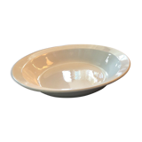 Pexonne FF XIX eme white earthenware dish