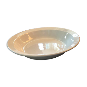 Pexonne FF XIX eme white earthenware dish