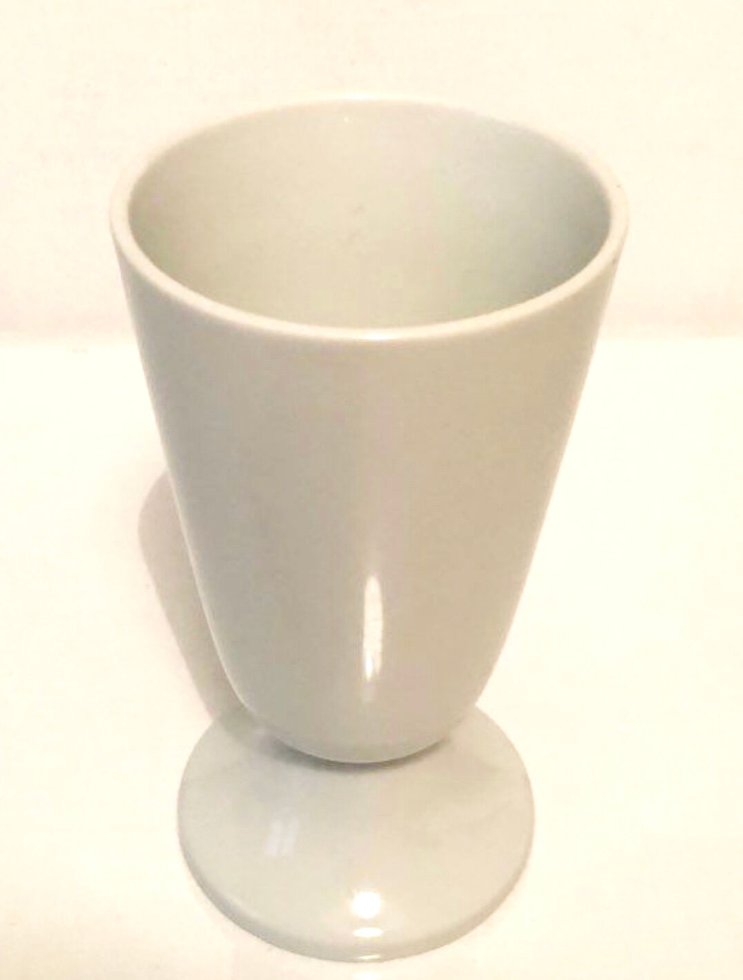 White ceramic vase
