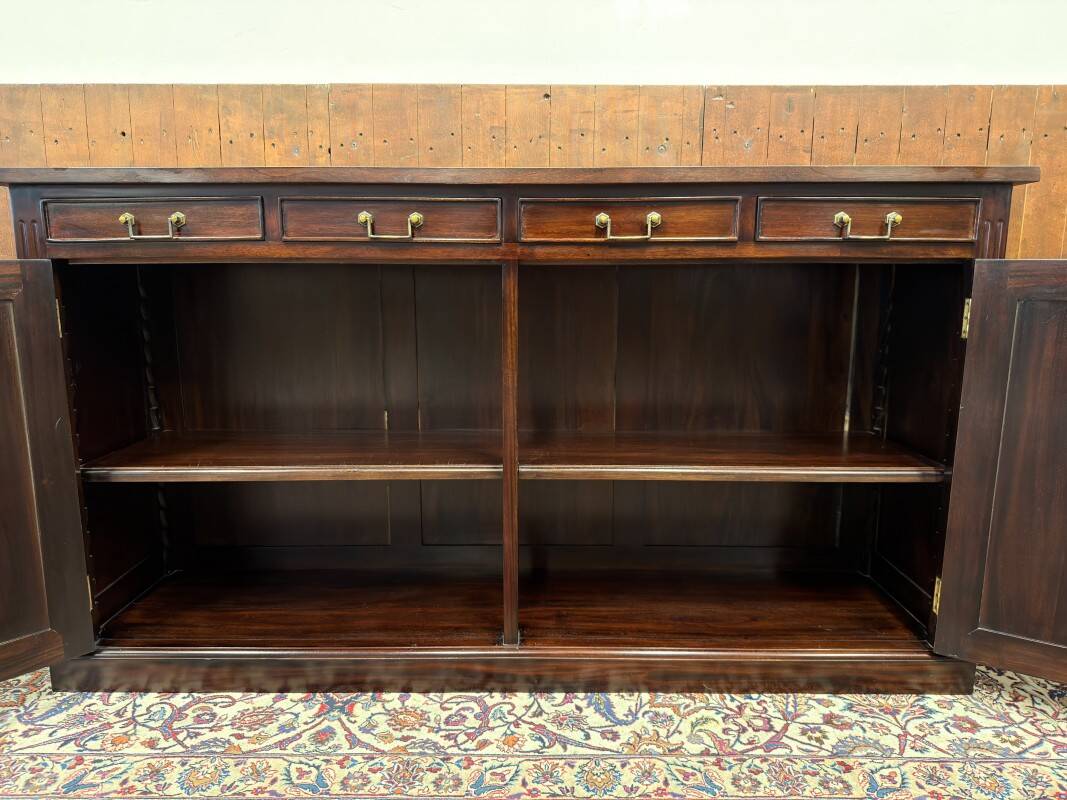 Classic English Office Cabinet Sideboard