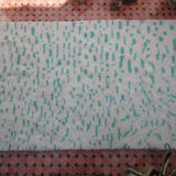 Moroccan beni ourain vintage carpet 260 x 152 cm