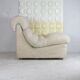 Chair "Space Age" in unbleached wool, France, circa 1970