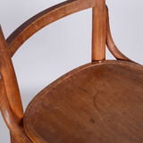 Original Art Deco Beech Chair, Fischel, Stable Construction, Czechia, 1920s