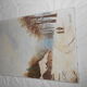 Oil on canvas snowy landscape