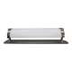 Czechoslovak Art Deco chrome wall light with milk glass, 1930s