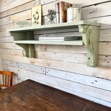 Celadon solid wood shelf