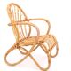 Children's chair in bamboo and rattan, 70s