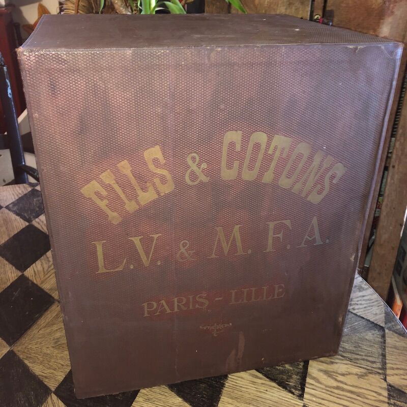 Haberdashery cabinet 8 drawers l.v. and m.f.a paris-lille