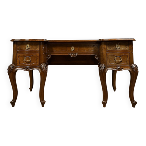 Grand bureau plat en