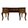 Large walnut writing desk – Louis XV style – 20th century