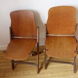 Paire de chaises pliantes US Army WWII