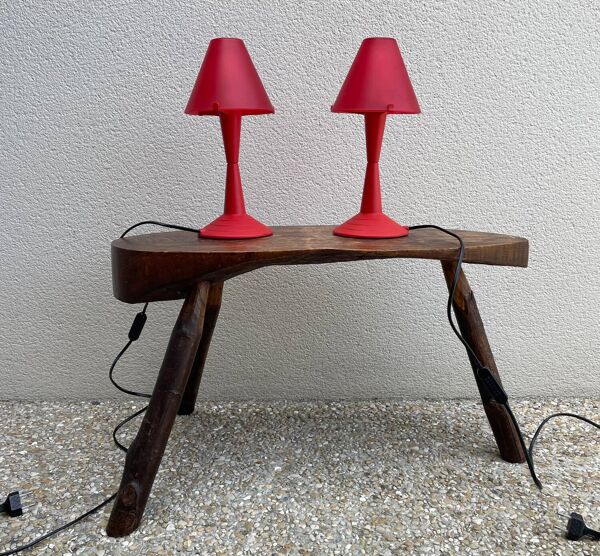 Paire de lampe italienne Veneta Lumi