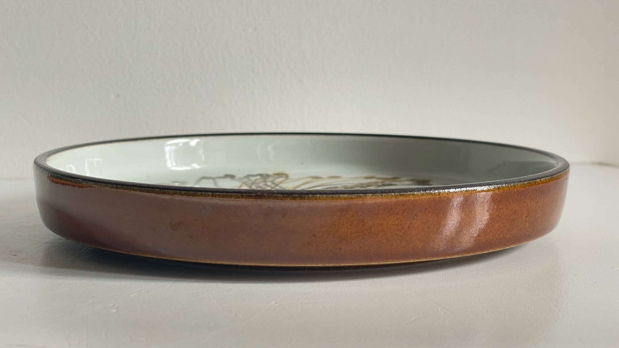 Royal copenhagen ceramic pocket tray by hellen malmer vintage