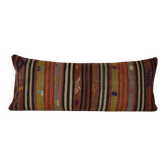 Housse de coussin kilim vintage 41x102 cm