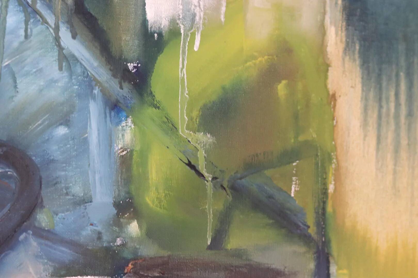 Huile sur toile suédoise originale – « Nature morte vibrante »