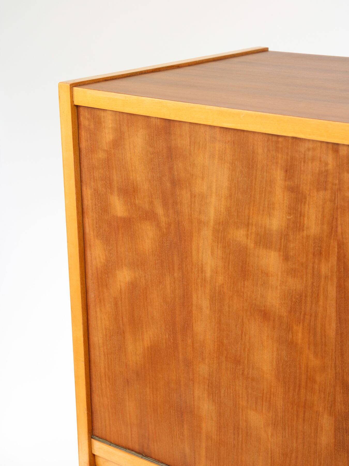 Mid-Century Modern Scandinavian Wooden Bar Cabinet, 1950s