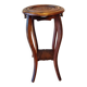 Round wooden plant holder / 40s-50s