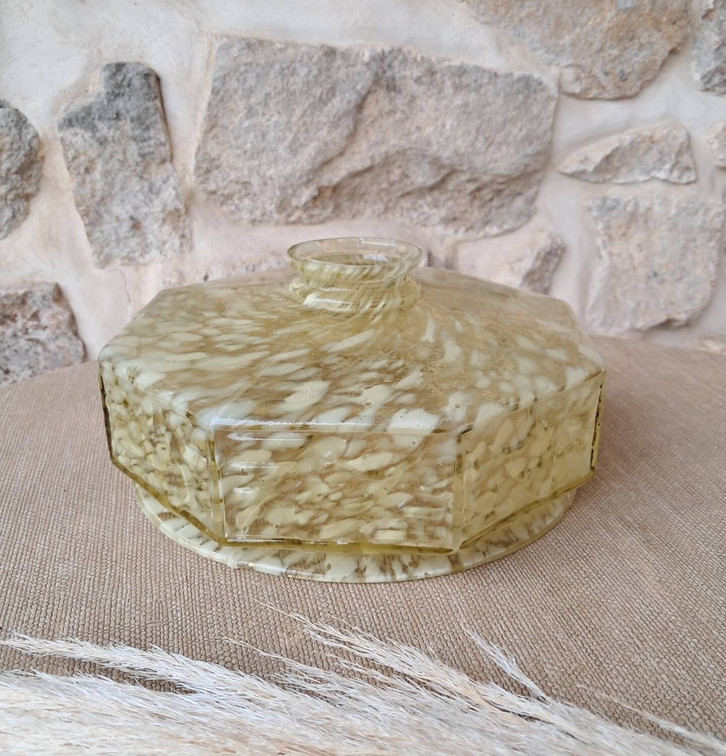 Clichy glass lampshade