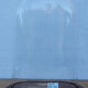 Antique oval glass globe 40.5 cm high