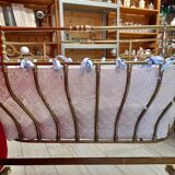 Old cot in brass 19th century