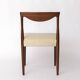 Chaise de salle à manger vintage en teck par Rolf Rastad et Adolf Relling pour Gustav Bahus,