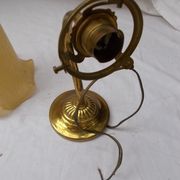 Brass wall light