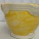 Earthenware planter with towel painting decor