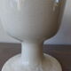 Cracked ceramic standing vase or cup