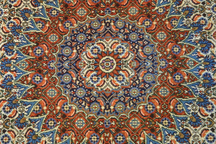 Persian Moud square rug 200 x 203 cm