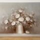 Tableau bouquet de fleurs signé R.Thomas