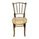 Antique Thonet Bentwood Chair Cane Seat