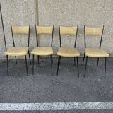 4 chairs Vintage Colette Gueden